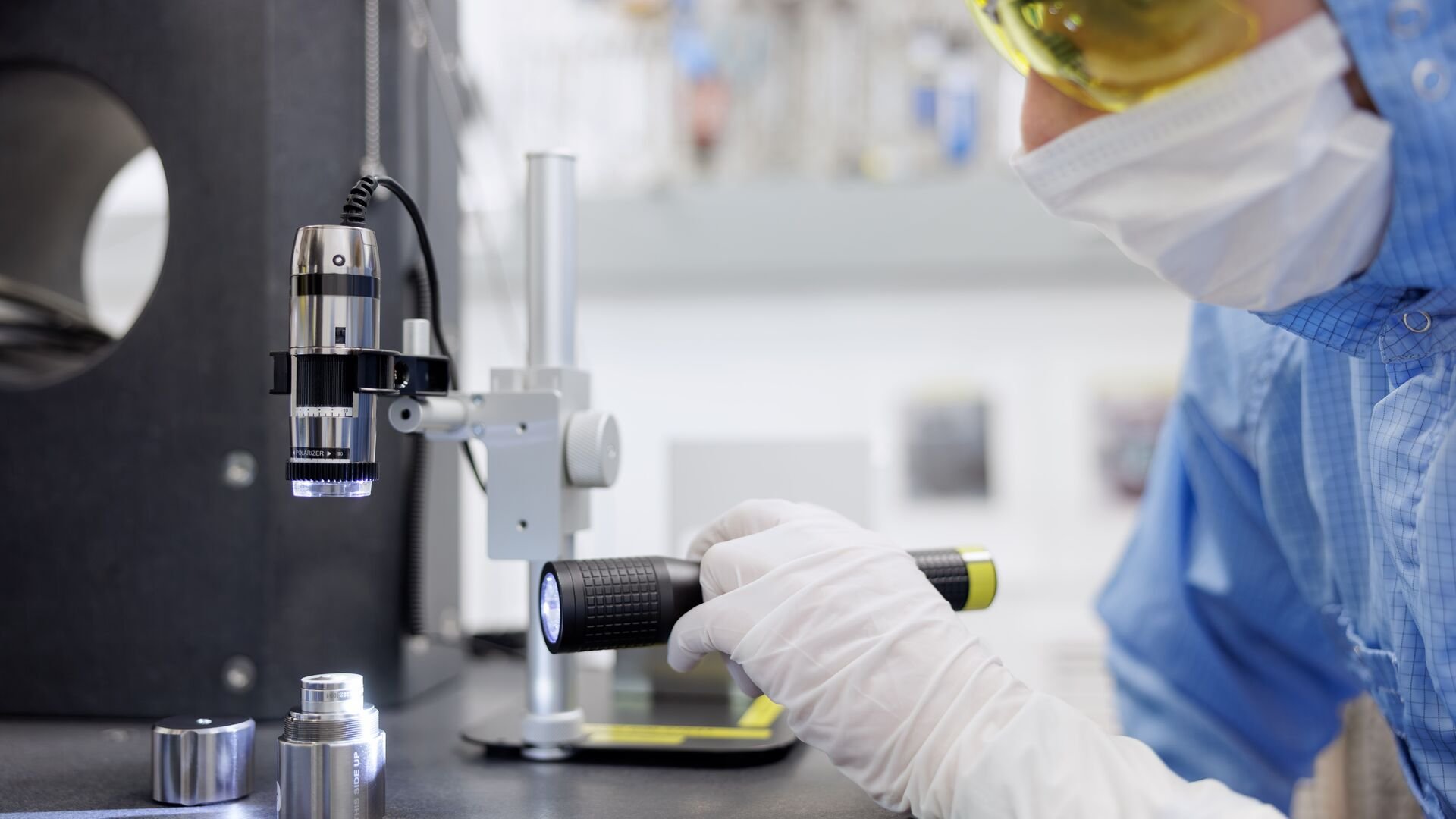 ASML Weißlicht‑ und Lasertechnologie