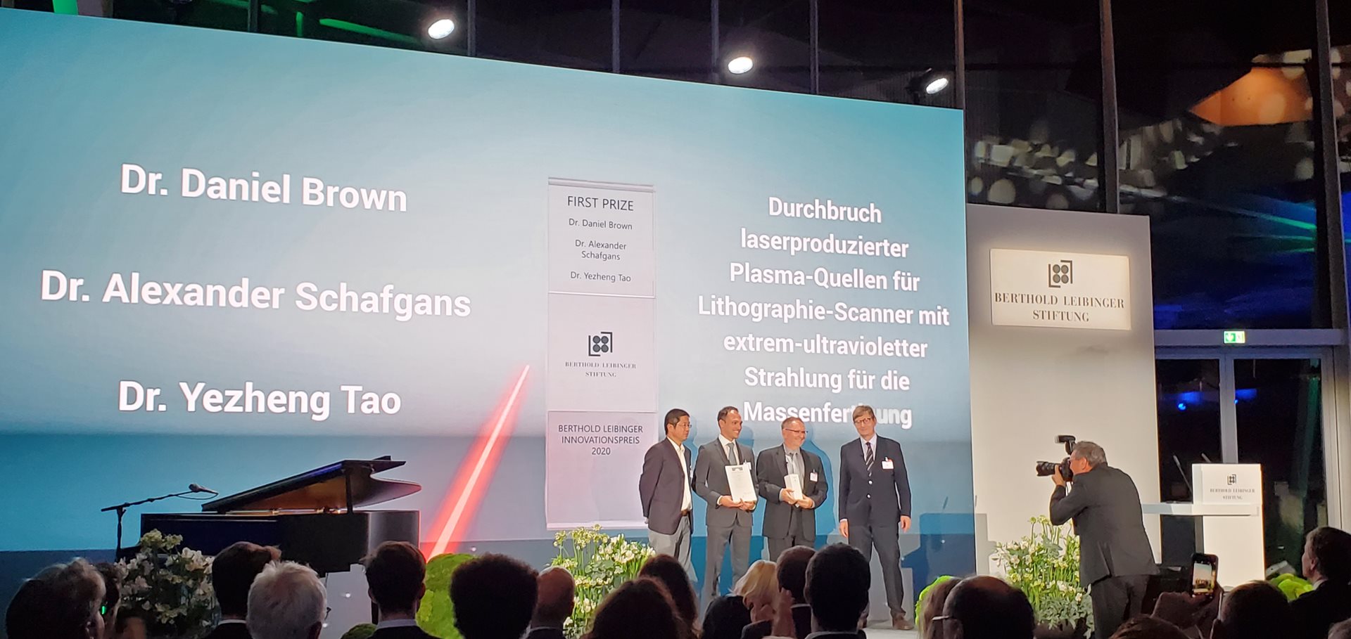 Leibinger international award recipients ASML