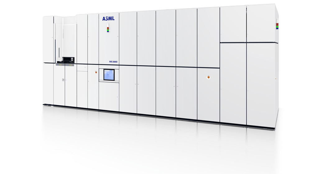 ASML TWINSCAN NXE:3600D EUV lithography machine